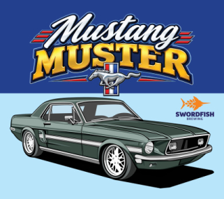 Mustang Muster at Swordfish Brewing - Sunday 13th September
